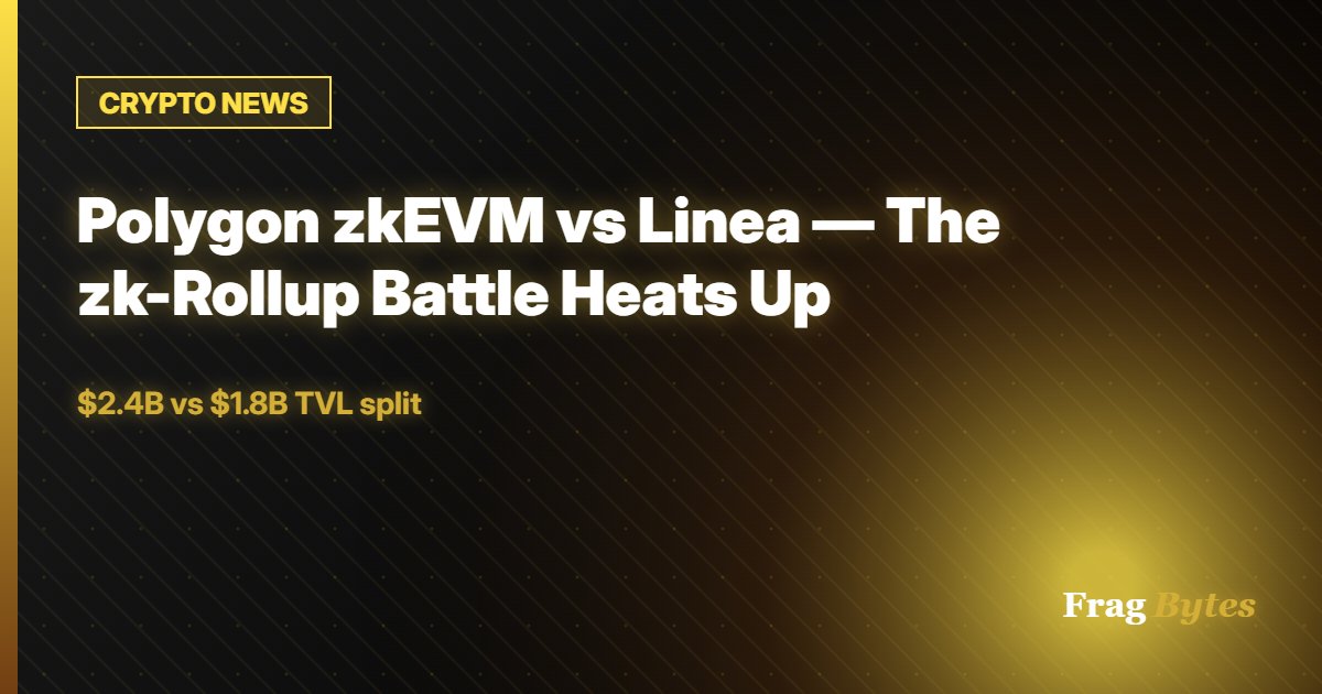 Polygon zkEVM vs Linea — The zk-Rollup Battle Heats Up